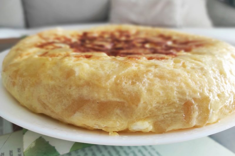 Tortilla de patatas, siempre perfecta.