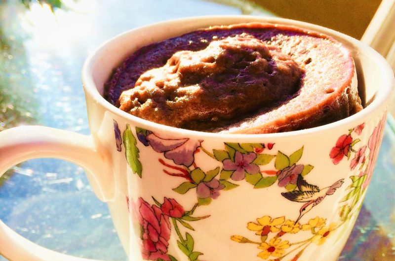 Mug cake, bizcocho de microondas