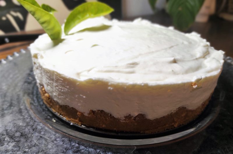 Cheesecake de limón sin horno.