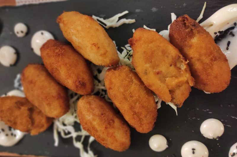 Croquetas  cremosas de puchero.