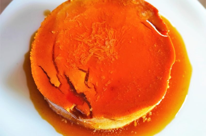 Flan casero,  el de toda la vida