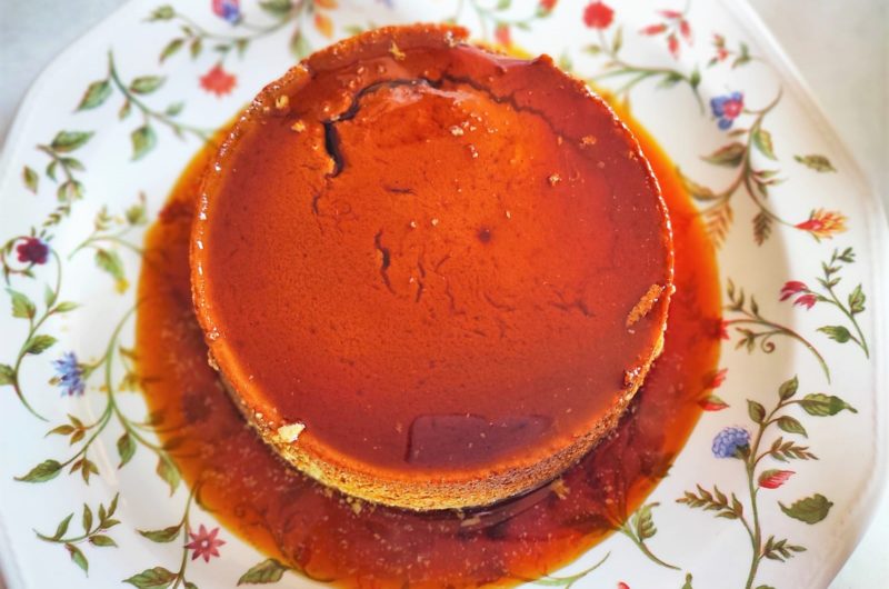 Flan de café de Mª Cruz