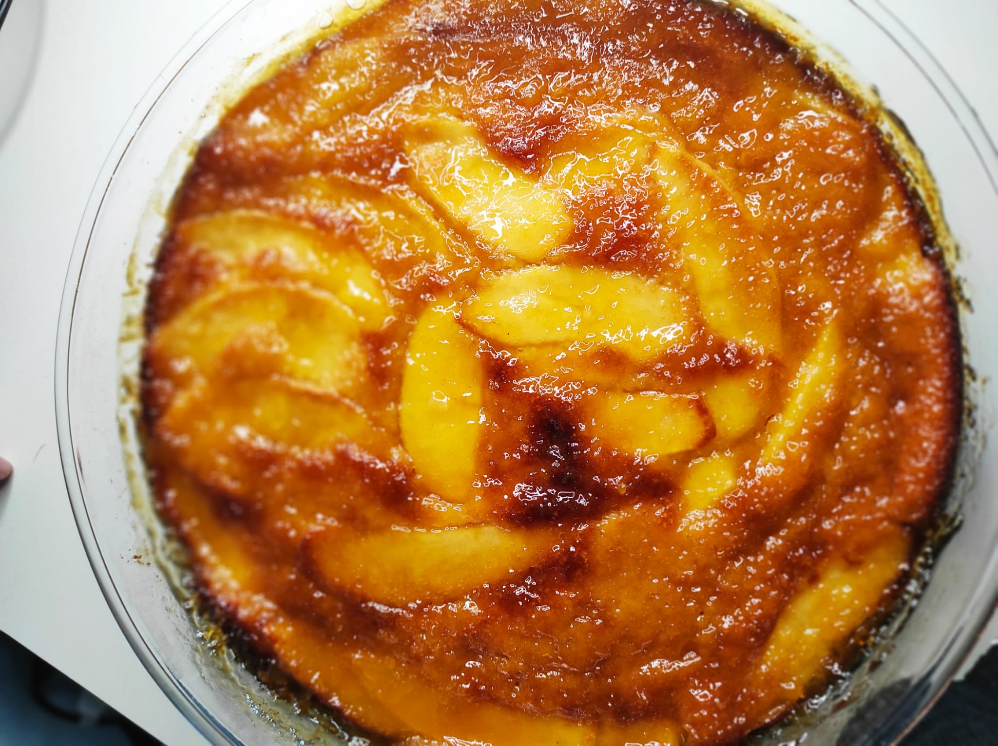 Tarta de manzana rapidísima